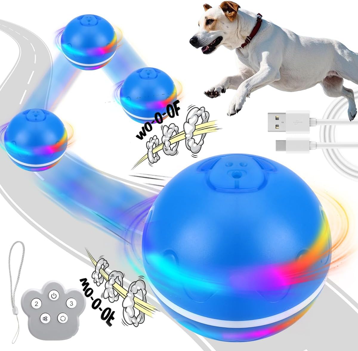 Remote Control Dog Ball: Enriching Fun for All Sizes