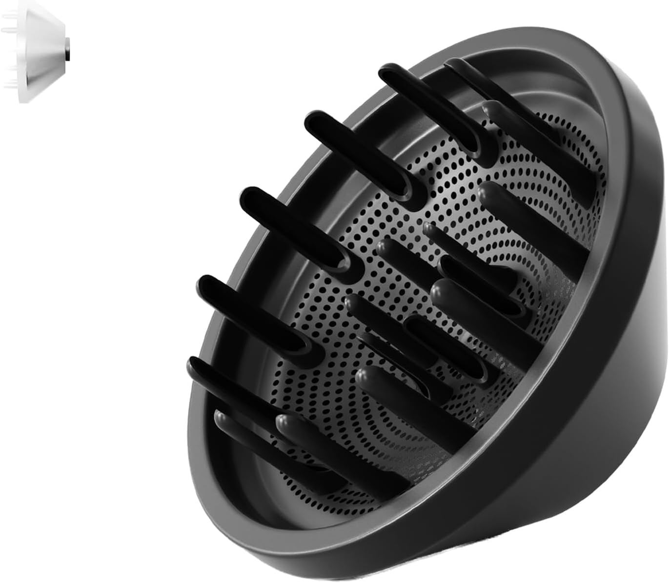 360 Rotating Magnetic Diffuser for Laifen Hairdryer, Hair Trends High Speed Dryer, Dyson Compatible
