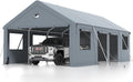Carports 13x25 Heavy Duty Portable Carport Garage - All Weather