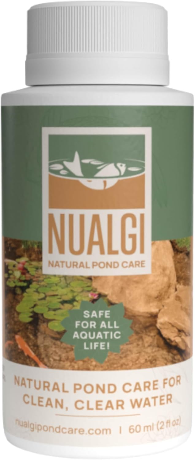 Natural Pond Cleaner for Crystal Clear Water, 60ml Solution