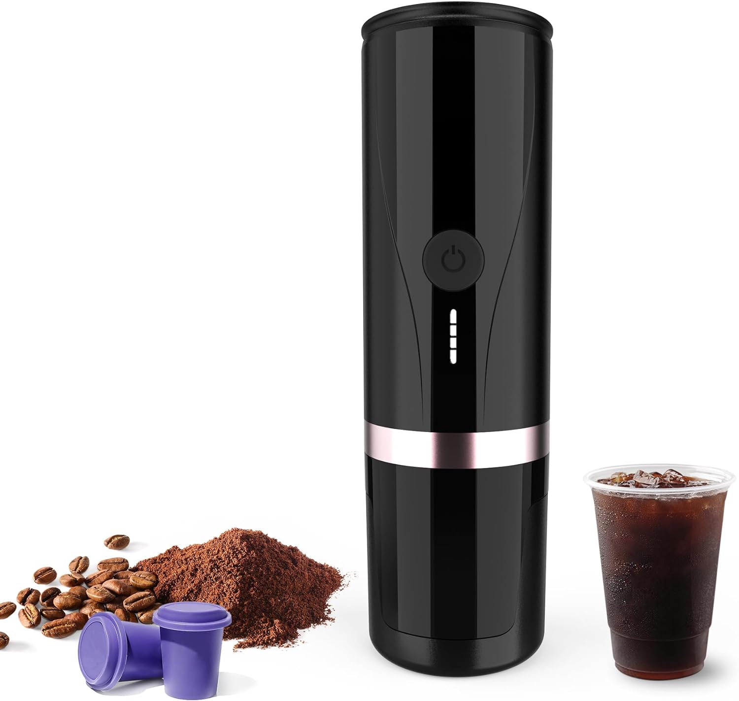 Sobtoe 20-Bar Portable Espresso Maker for On-The-Go Coffee Lovers