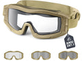 Airsoft Goggles with Photochromic Lens - Anti Fog Tactical Safety