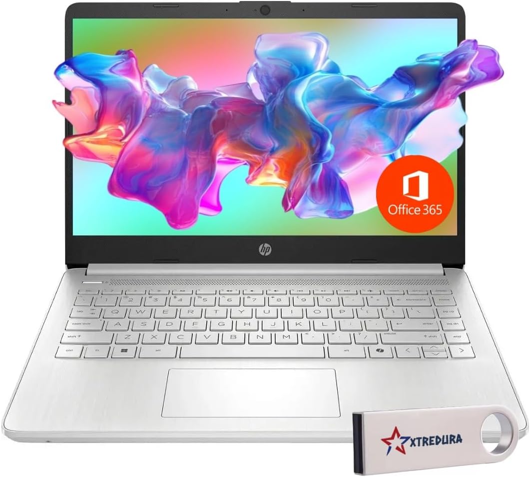 HP 14 Laptop Ultra Thin & Light with Intel N150 Processor