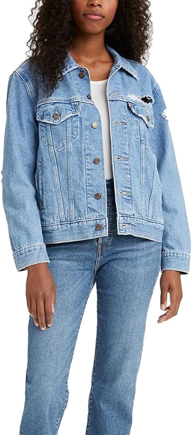 Levi's Women's Ex-Boyfriend Trucker Jacket for Stylish Comfort