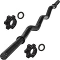 47ft EZ Curl Bar 1-in Barbell for Curling and Home Strength Training