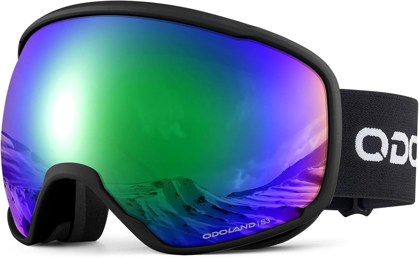 Odoland S2 Anti-Fog Ski Goggles - Crystal Clear Vision