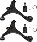 4PCS Front Lower Control Arm Suspension Kits Compatible with 2001-2005
