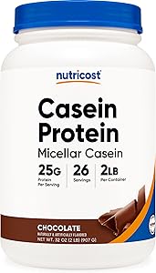 Casein Protein Powder 2lb Chocolate - Gluten Free, Non-GMO