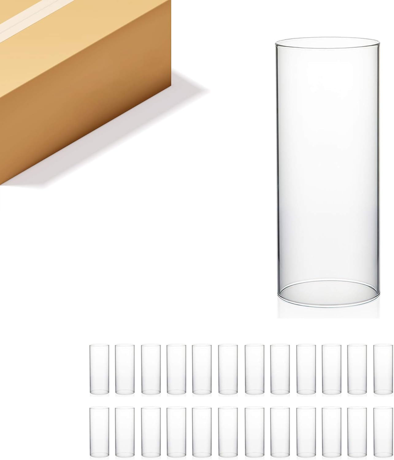 WGVI Hurricane Candle Holder Sleeve for Elegant Candle Displays