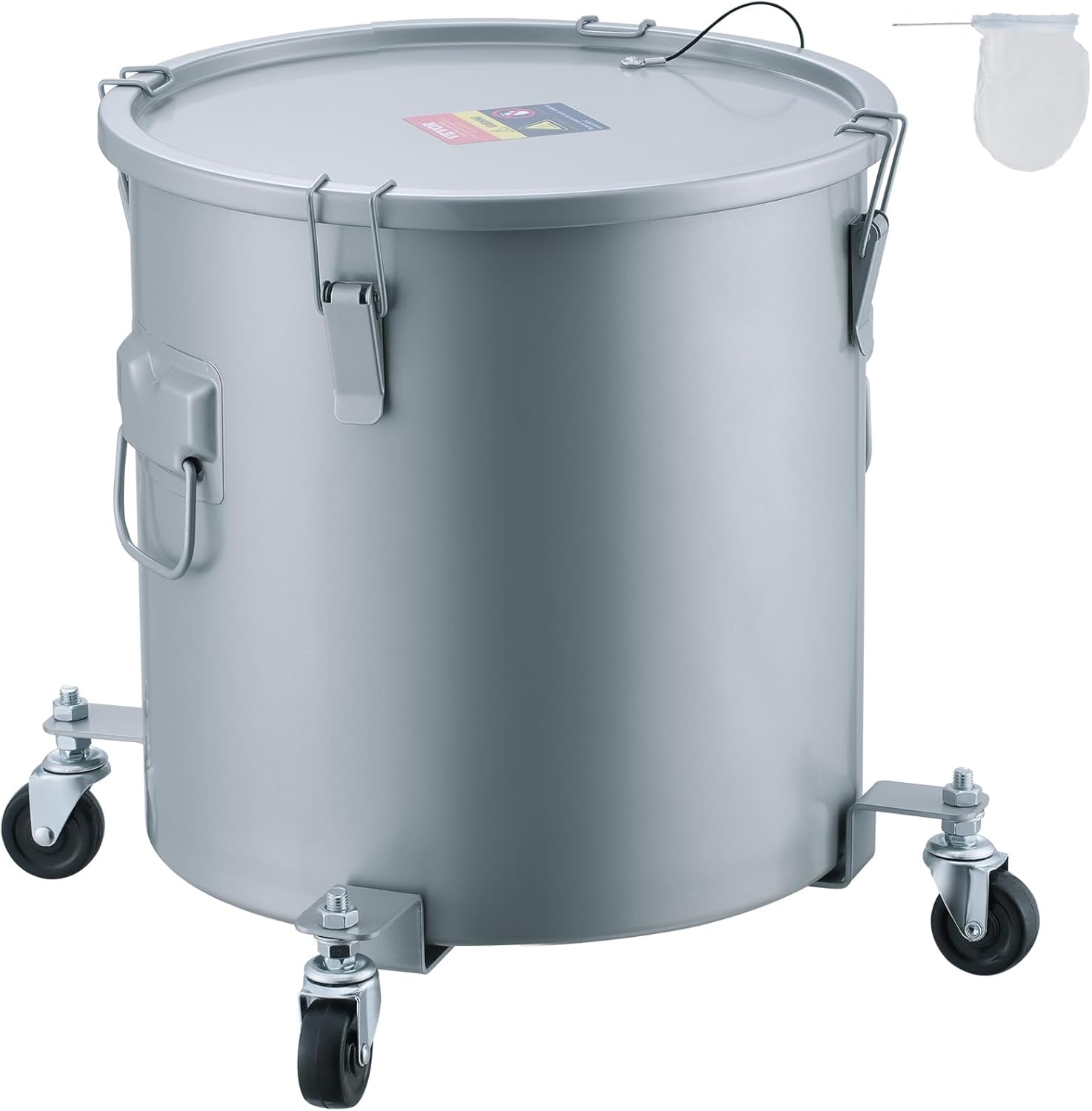 VEVOR Fryer Grease Bucket for Easy Oil Disposal and Transport