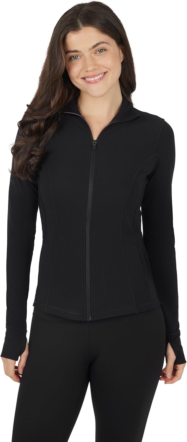 Lightweight Full Zip Running Track Jacket for Women - Chic Style