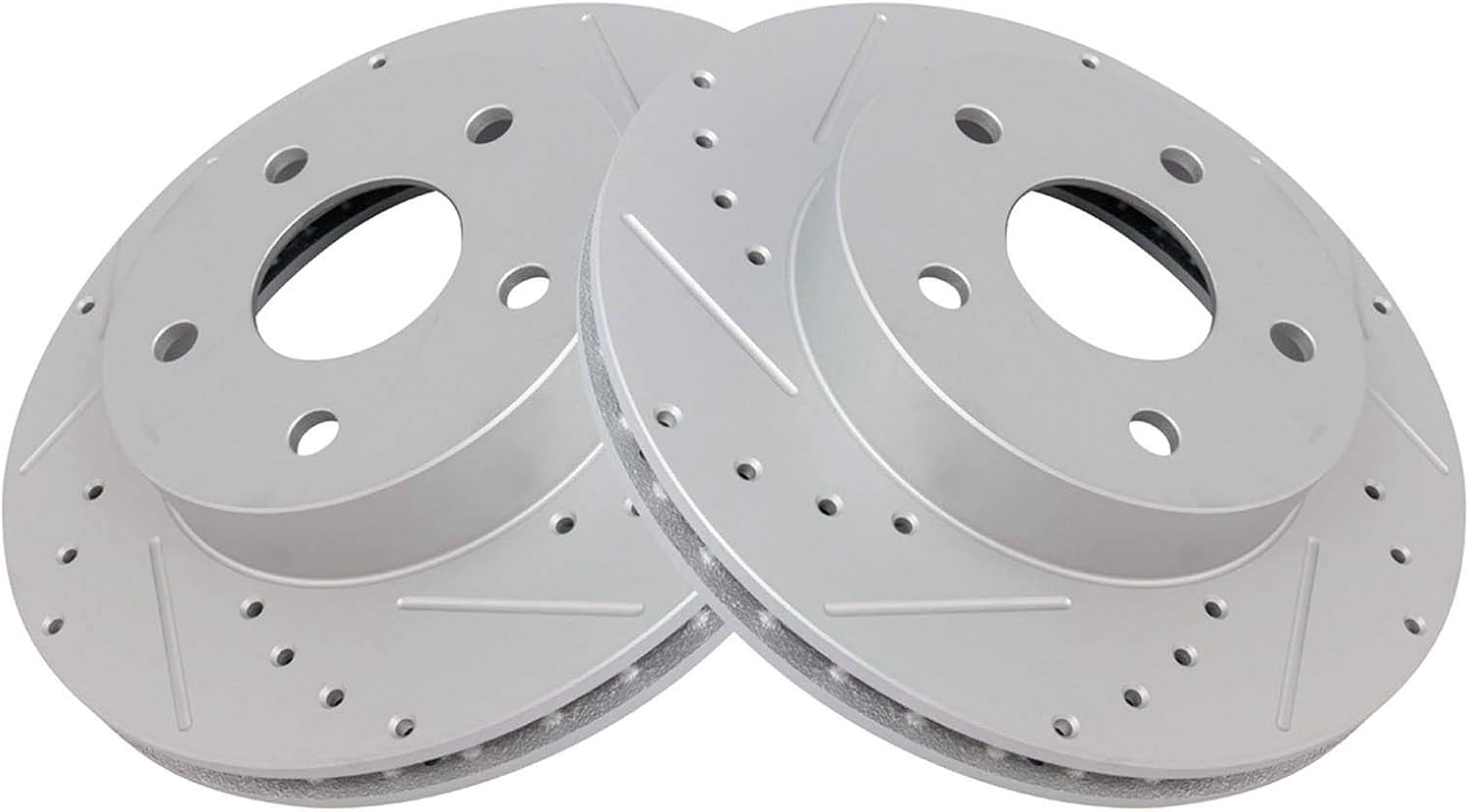TRQ Front Performance Brake Rotors Set for Jeep Grand Cherokee