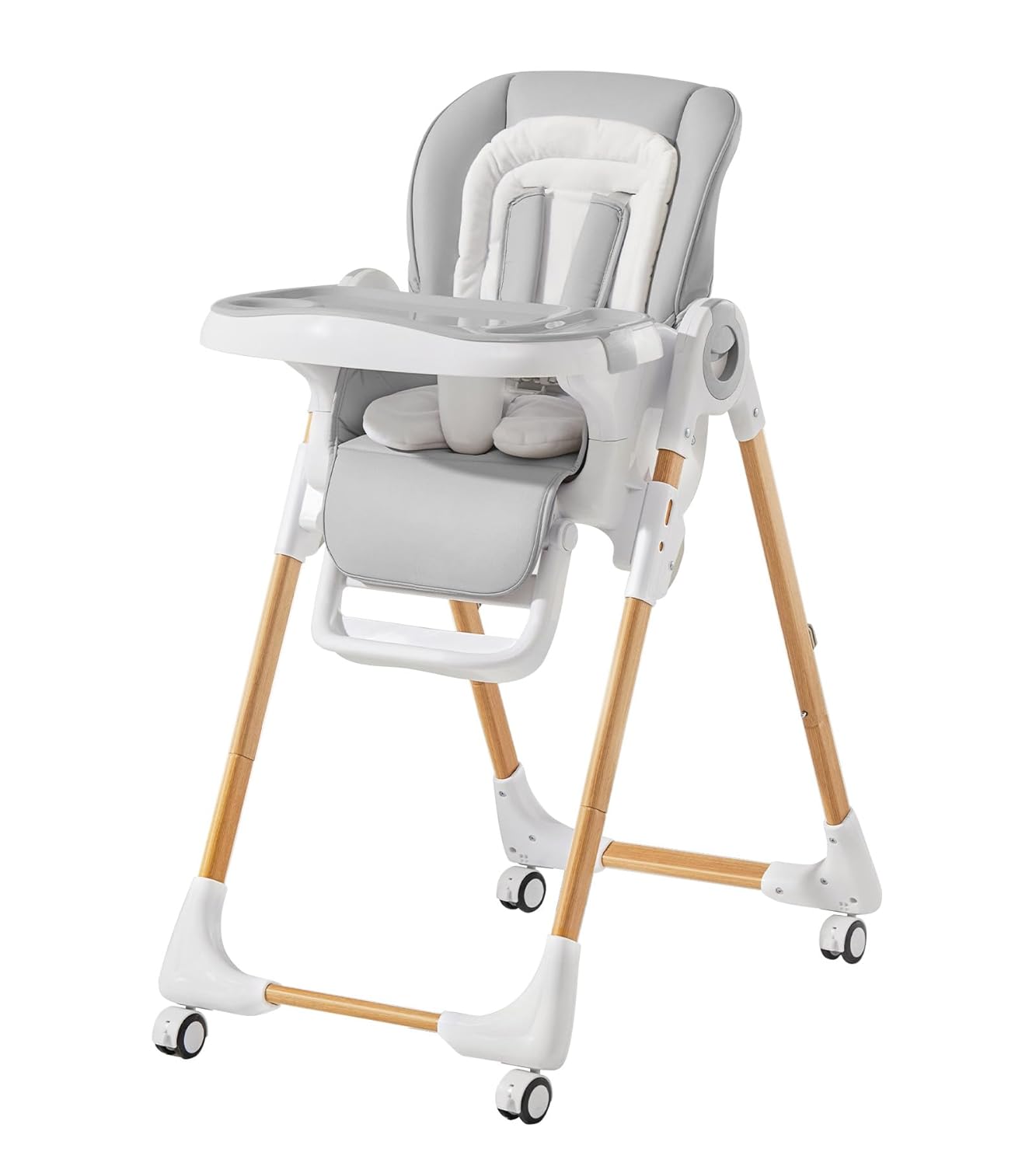 Height Adjustable High Chair by Mallify