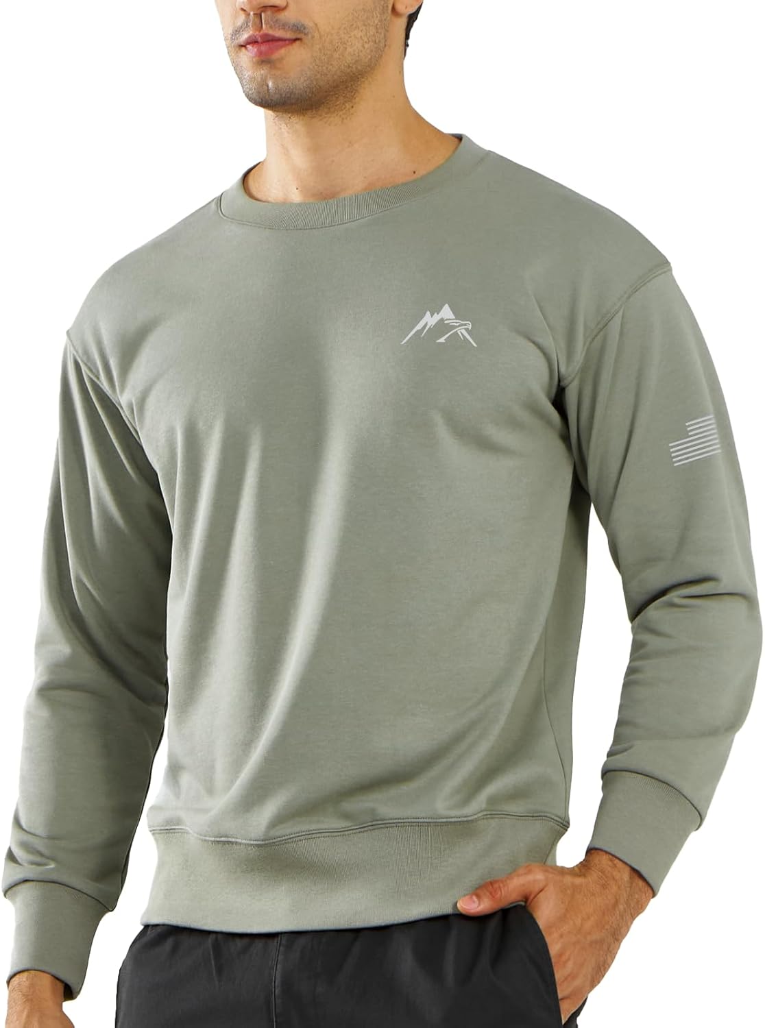 NORTHYARD Moisture-Wicking Cotton Sweatshirt