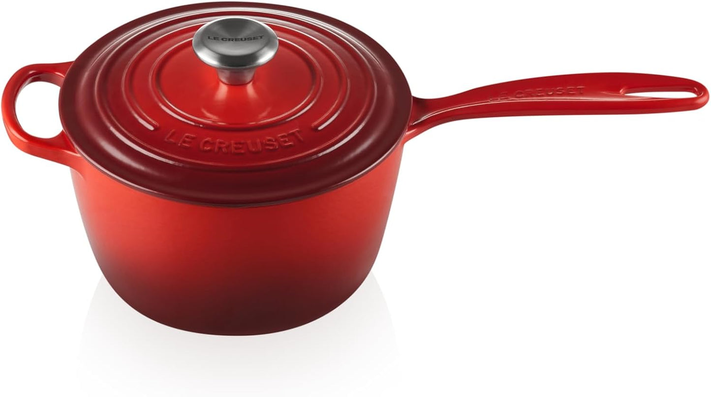 Le Creuset Enameled Cast Iron Saucepan, 2.25 qt., Cerise Review