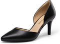 DREAM PAIRS Women's High Heel Closed Toe D'Orsay Pumps - Elegant 3-in