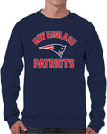 New England Patriots Gameday Crewneck Sweatshirt - Comfortable Fit