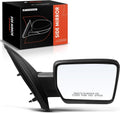 A-Premium Passenger Side Manual Door Mirror for Ford F-150 2004-2008