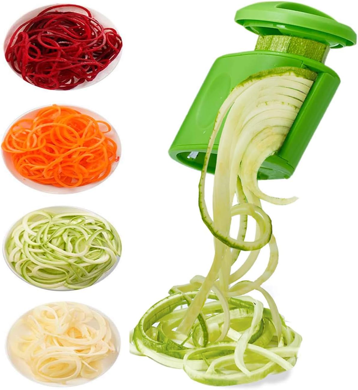 GLADICER Spiralizer: Double Veggie Noodle Maker