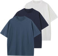 Men's Cotton T-Shirts Oversized Unisex Short Sleeve Crew Neck Clothing