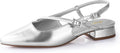 Ankis Slingback Flats for Women 1in Low Heels - Comfortable Pointed as