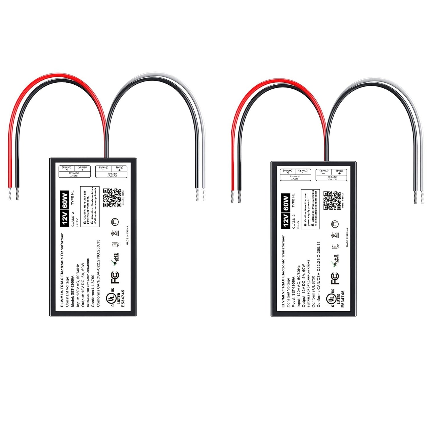 60W 12V Dimmable LED Driver for Smooth Flicker-Free Dimming