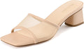 MIRAAZZURRA Heeled Mule Sandals - Stable 4cm Block Heel