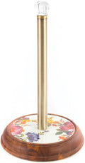 MACKENZIE-CHILDS Wood Paper Towel Holder for Elegant Kitchens