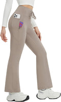 baleaf Women's Fleece Lined Bootcut Flare Leggings - Warm Winter Pant