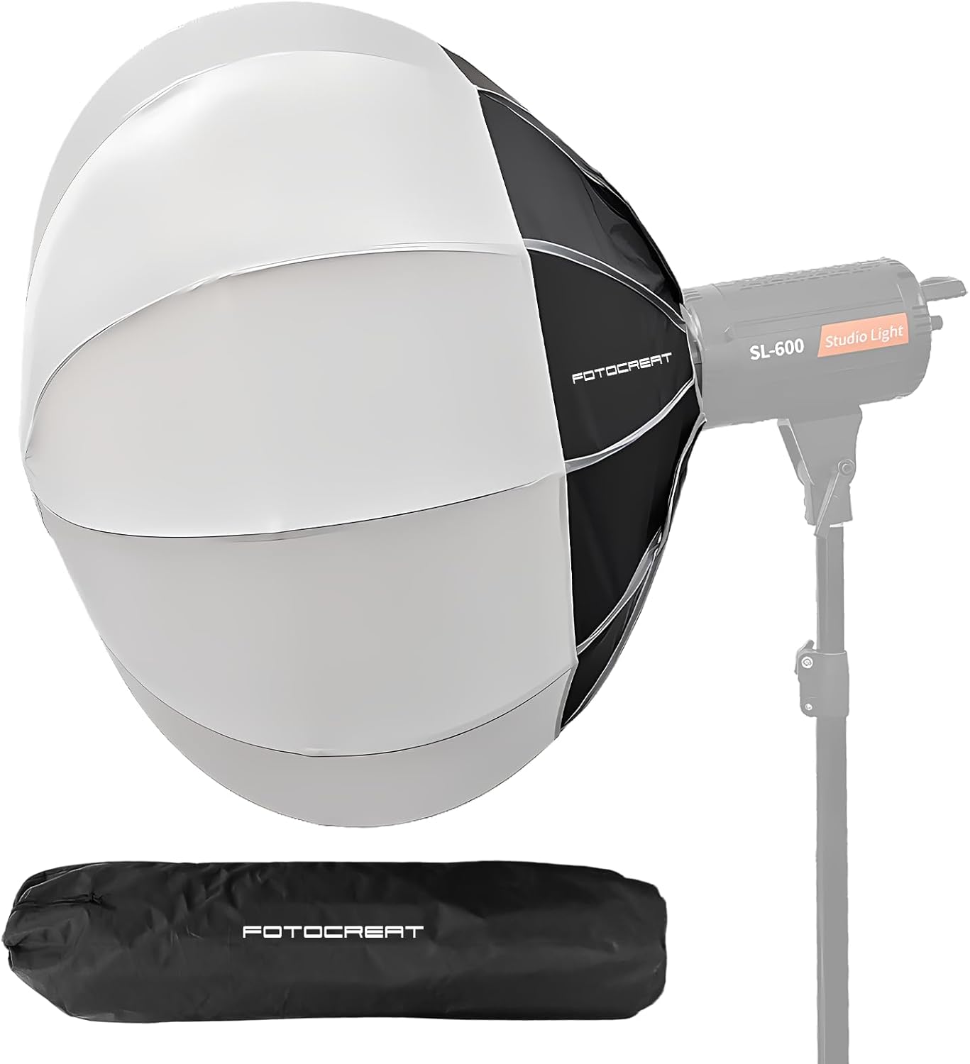 25.6in Lantern Softbox for Quick Setup and Soft Light Control