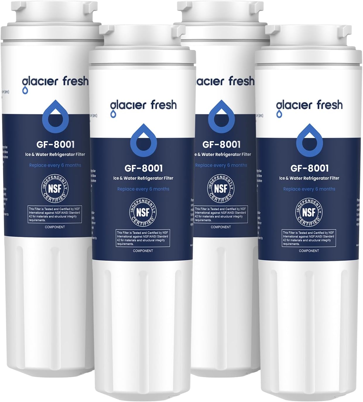 GLACIER FRESH UKF8001 Compatible Water Filter for Whirlpool