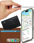 Wallet Finder Tracker Ultra Slim Card - Rechargeable, Waterproof (iOS)