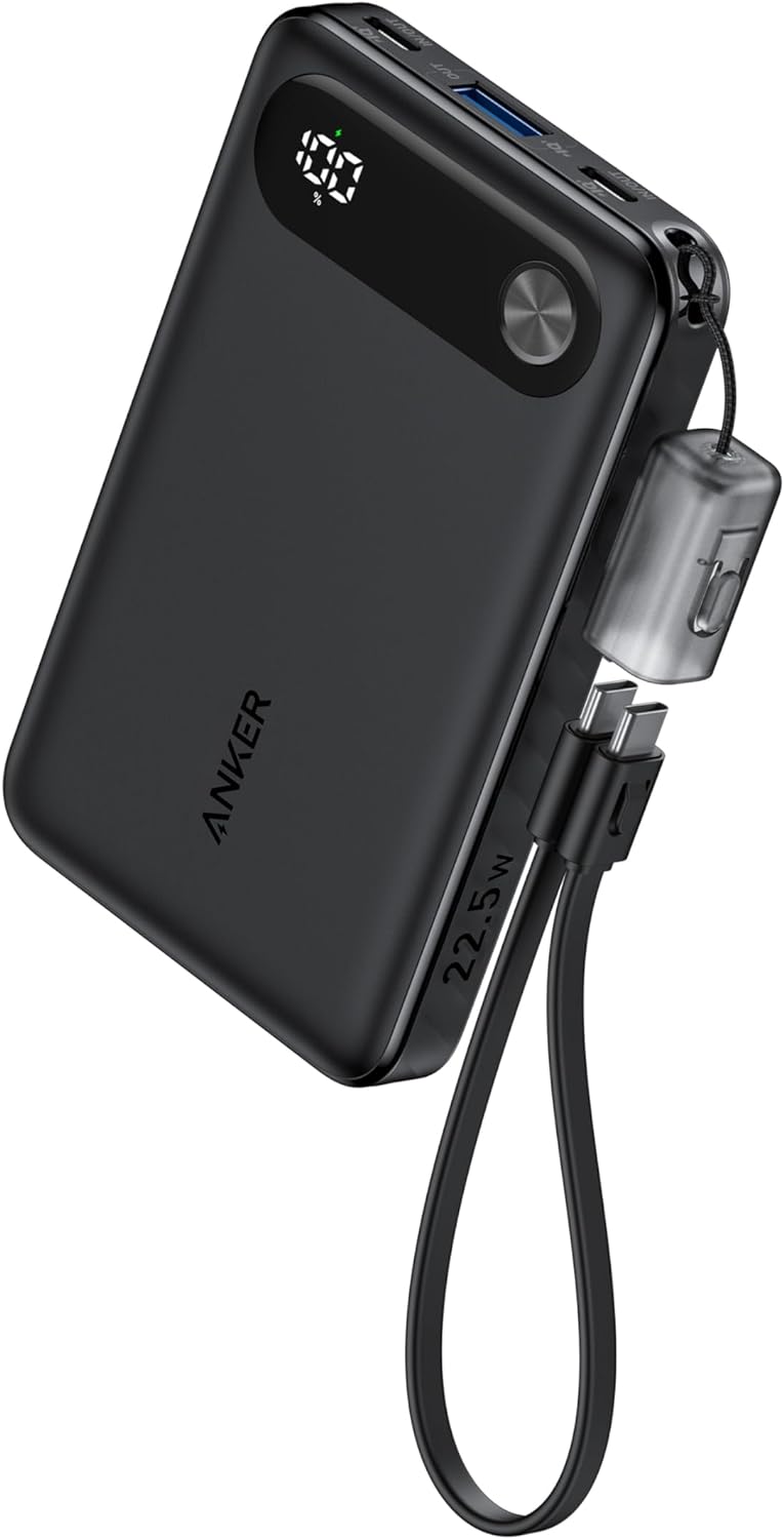 Anker 10,000mAh Power Bank: Fast Charging On-The-Go