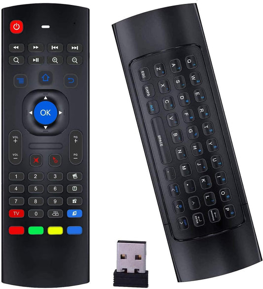 Wireless Air Mouse Remote - Universal Control & Keyboard