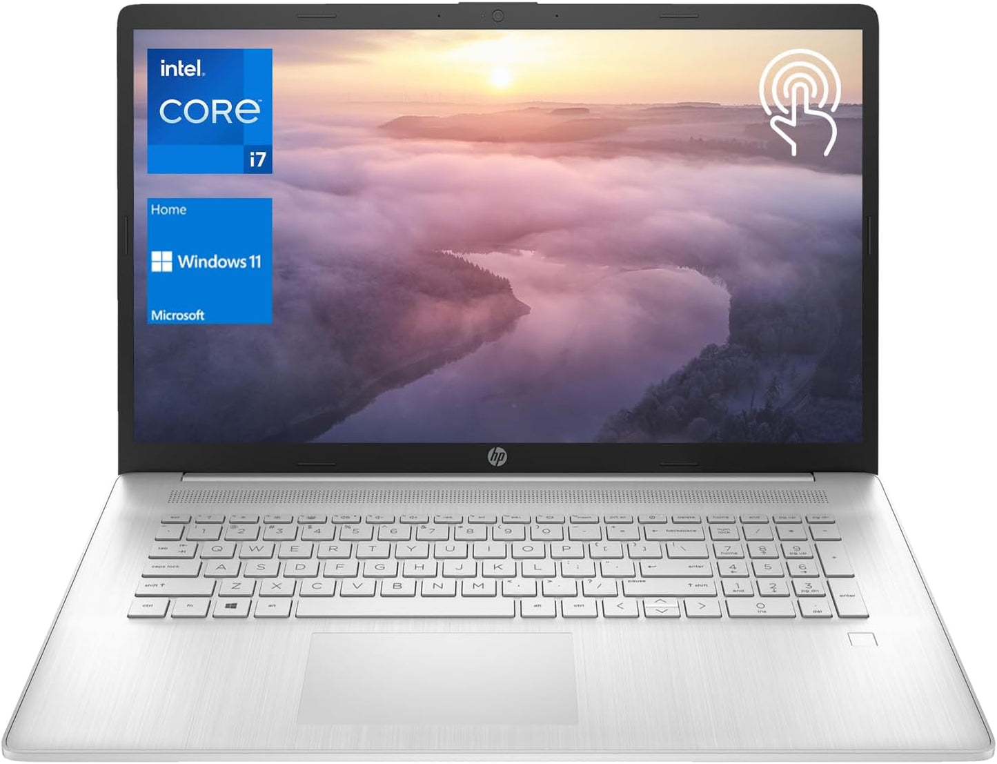 HP 2025 Premium Laptop with 17.3in Touchscreen and i7 Processor