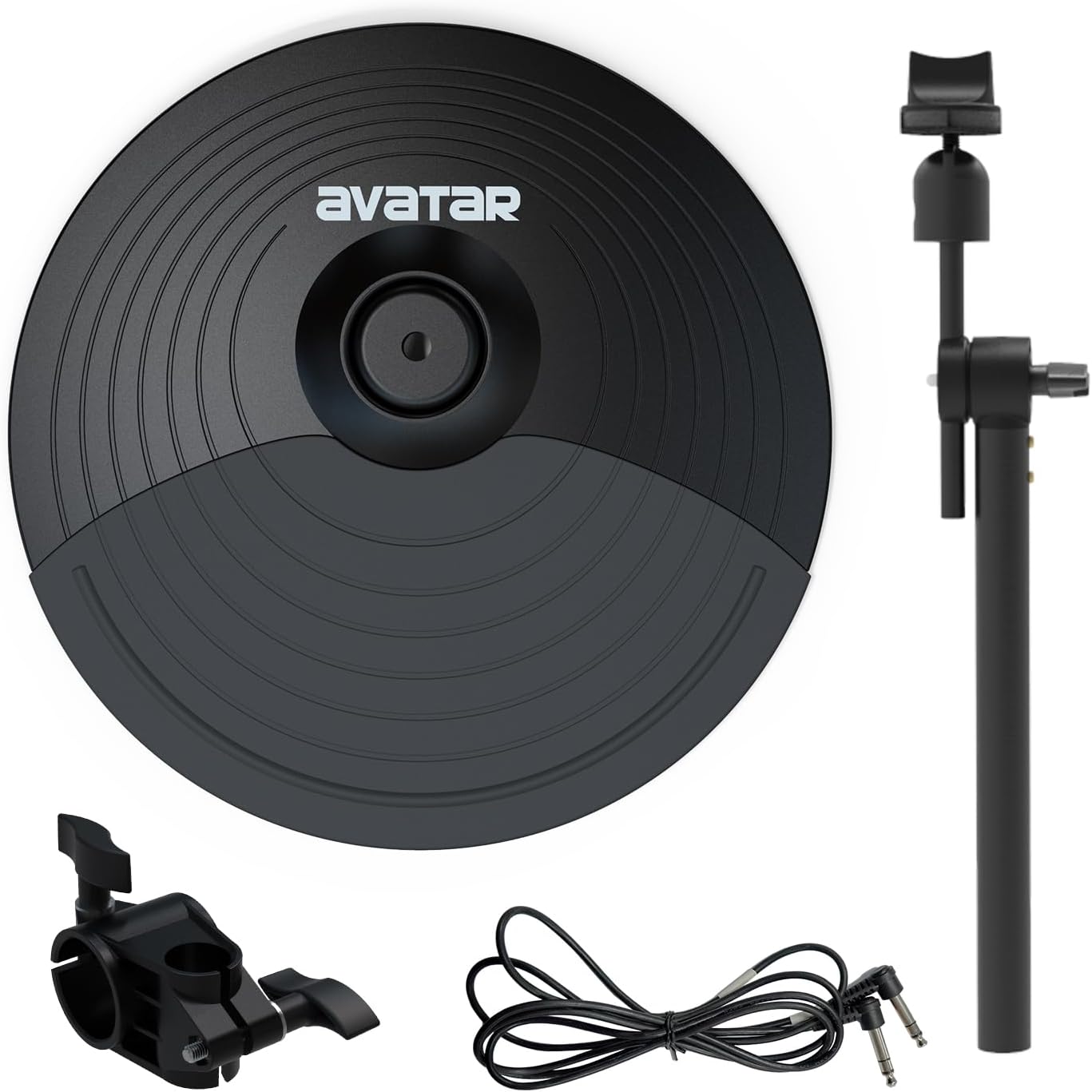 10 Dual-zone Cymbal Bundle for Electronic Drum Set by HXW