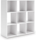 Onita Modern 3-Tier 9-Cube Organizer - Clean White Storage