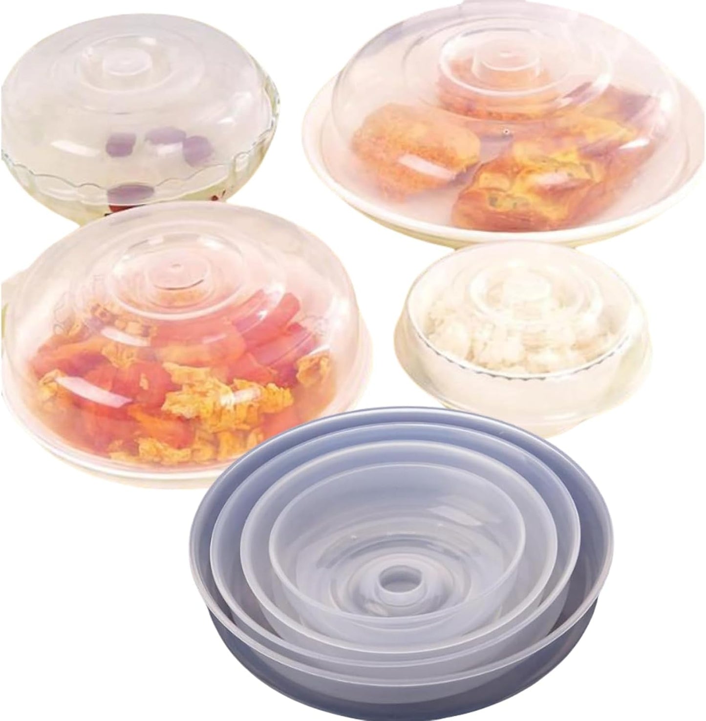 Keep Your Microwave Clean with Reusable Splatter Cover - Cyrank