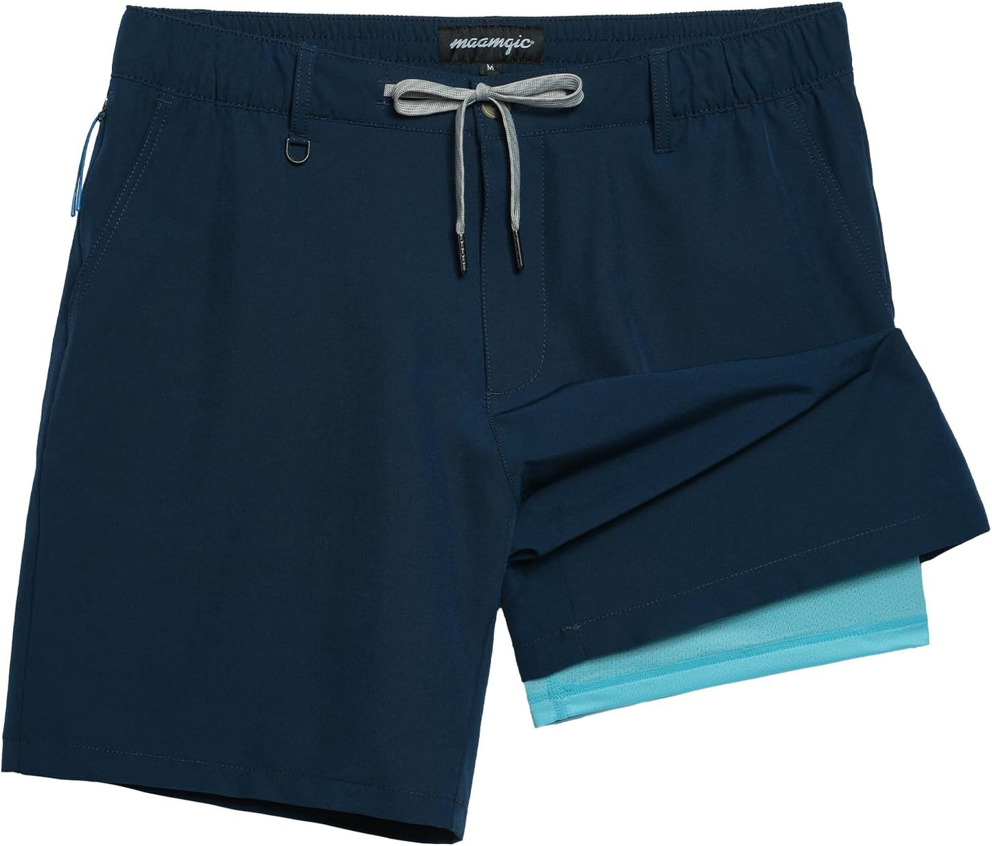 Mens Casual Shorts with Compression Liner for Ultimate Comfort