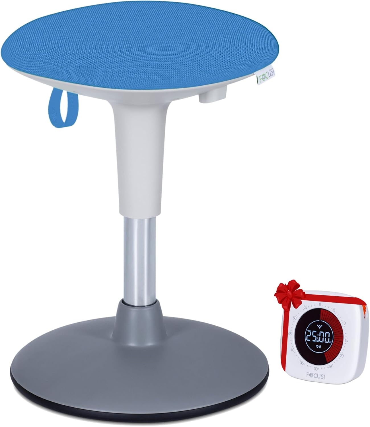 Wobble Stool for Kids Ages 7-12; Adjustable Height Seating