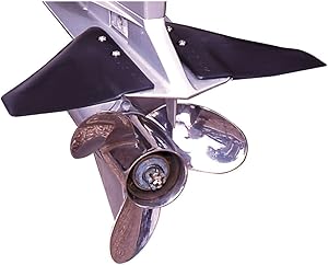 Doel-Fin Outboard Stabilizer for Enhanced Boating Performance