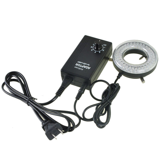 AmScope LED-64-A Microscope Ring Light Illuminator Review
