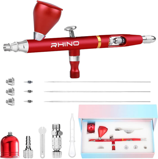 Precision Airbrush Kit with Multiple Needles