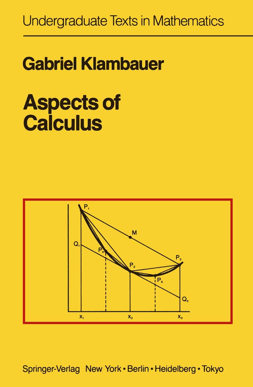 Aspects of Calculus: A Comprehensive Guide for Undergraduates