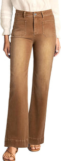Women's Wide Leg Jeans High Waisted Stretchy Straight Leg - Loose Fit