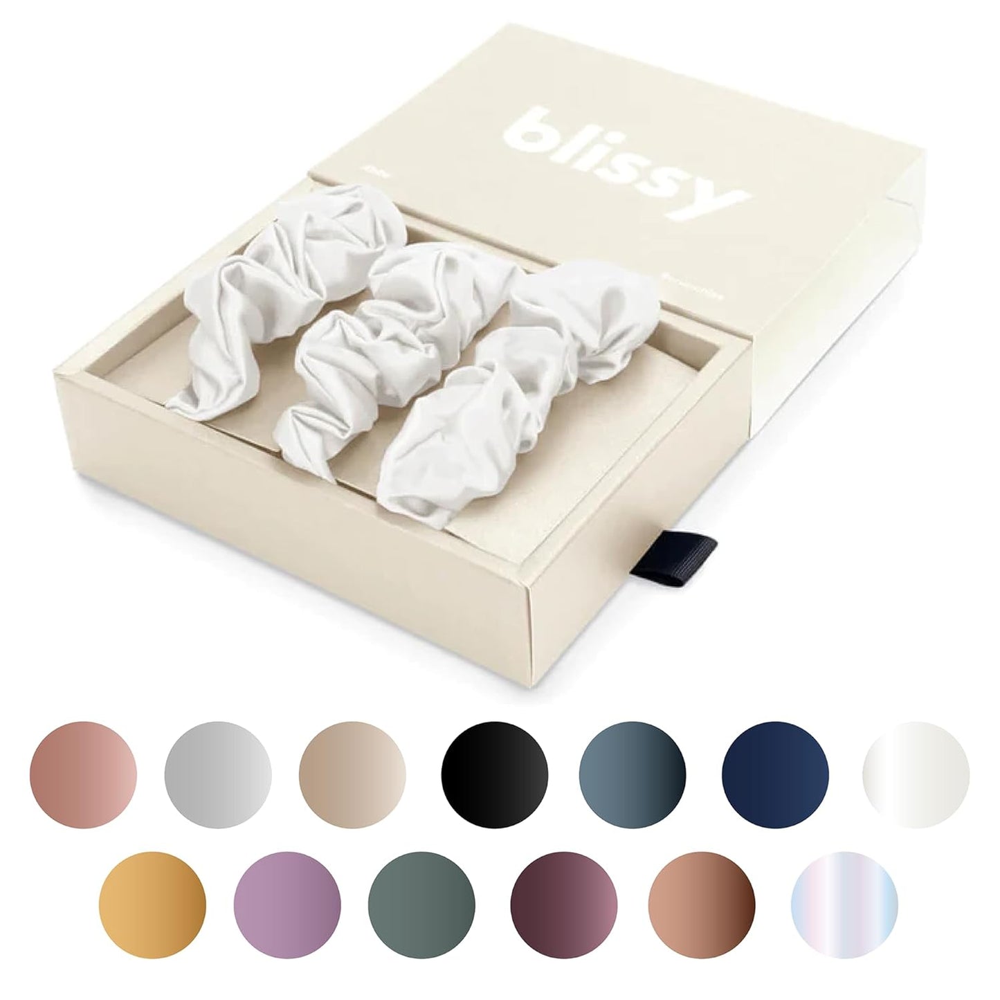 Blissy Silk Scrunchie: Luxurious Hair Accessory for All Styles