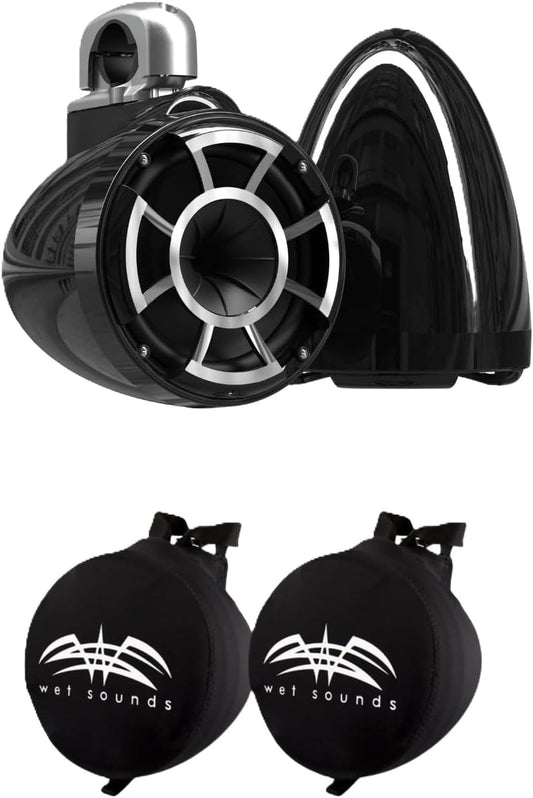 Wet Sounds REV8 Black V2 Tower Speakers: Crystal Clear Sound