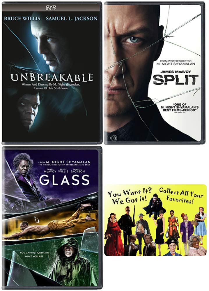 The M. Night Shyamalan Master Collection: Unbreakable, Split, Glass
