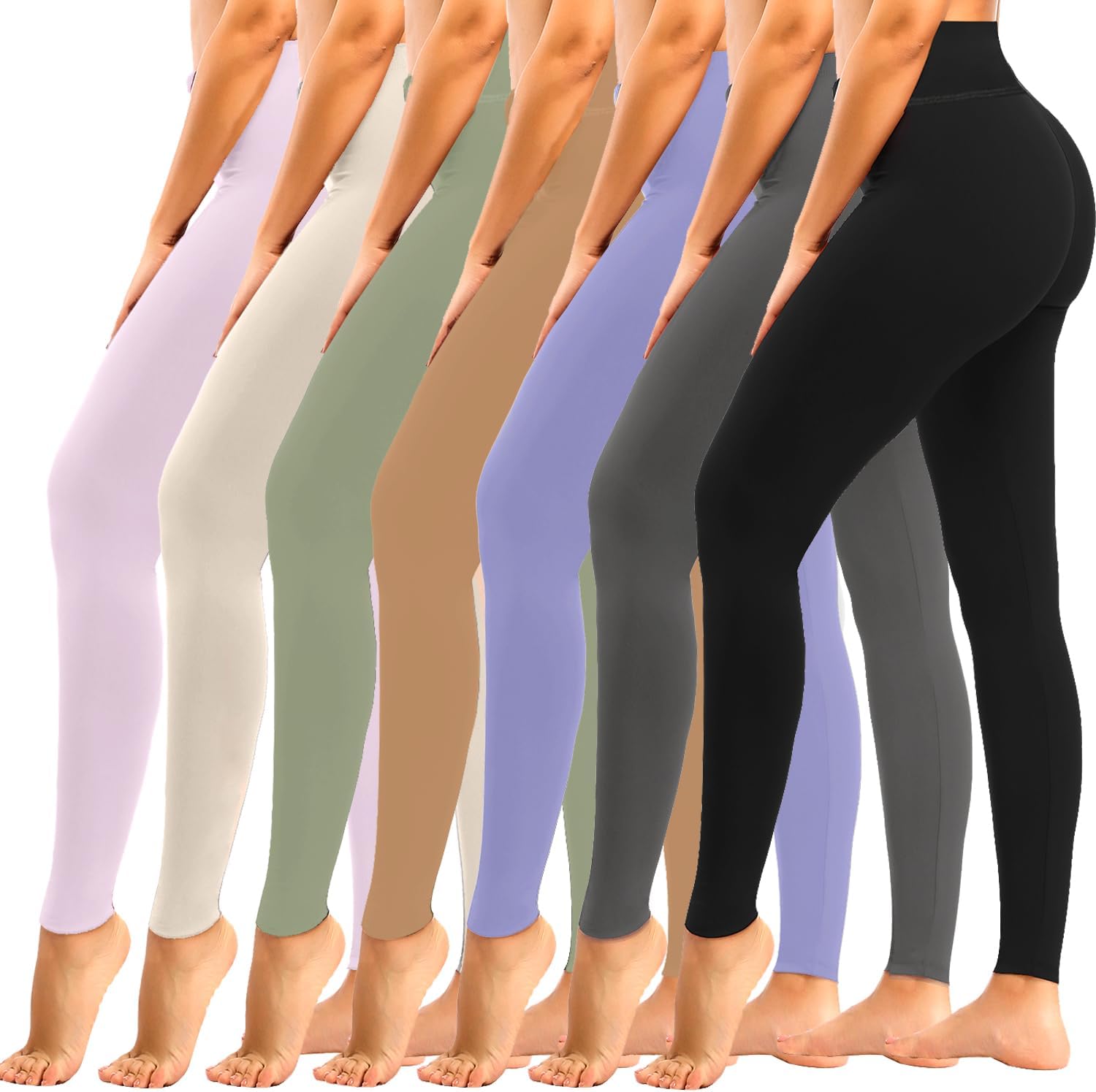 High Waisted Leggings for Women with Tummy Control & Comfort