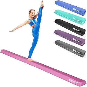 FBSPORT 8ft Balance Beam for Kids and Adults Gymnastics Training